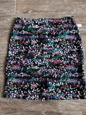 NWT Talbots floral skirt size 10
